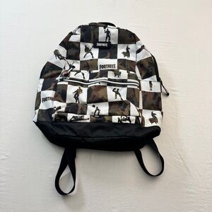 Fortnite Notebook Black and Brown Backpack
